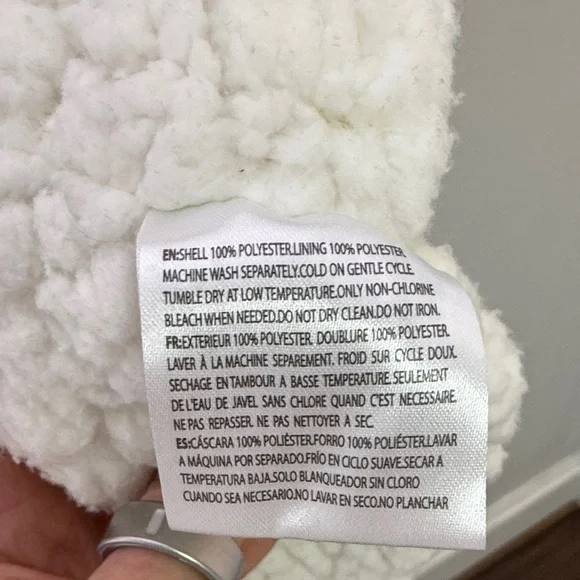 The Comfy Pink Sherpa Lined Wearable Blanket Hoodie Oversized Cozy One Size - Picture 4 of 8